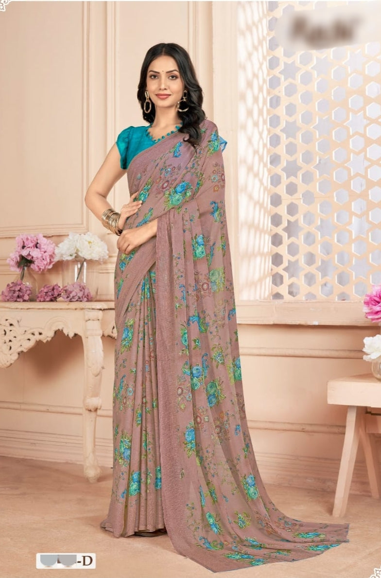 Chiffon Saree