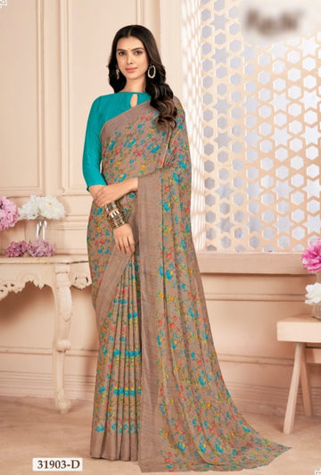 Chiffon Saree