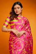 Satin Saree