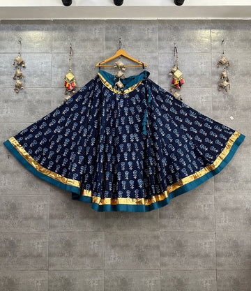 Cotton Lehenga Skirt