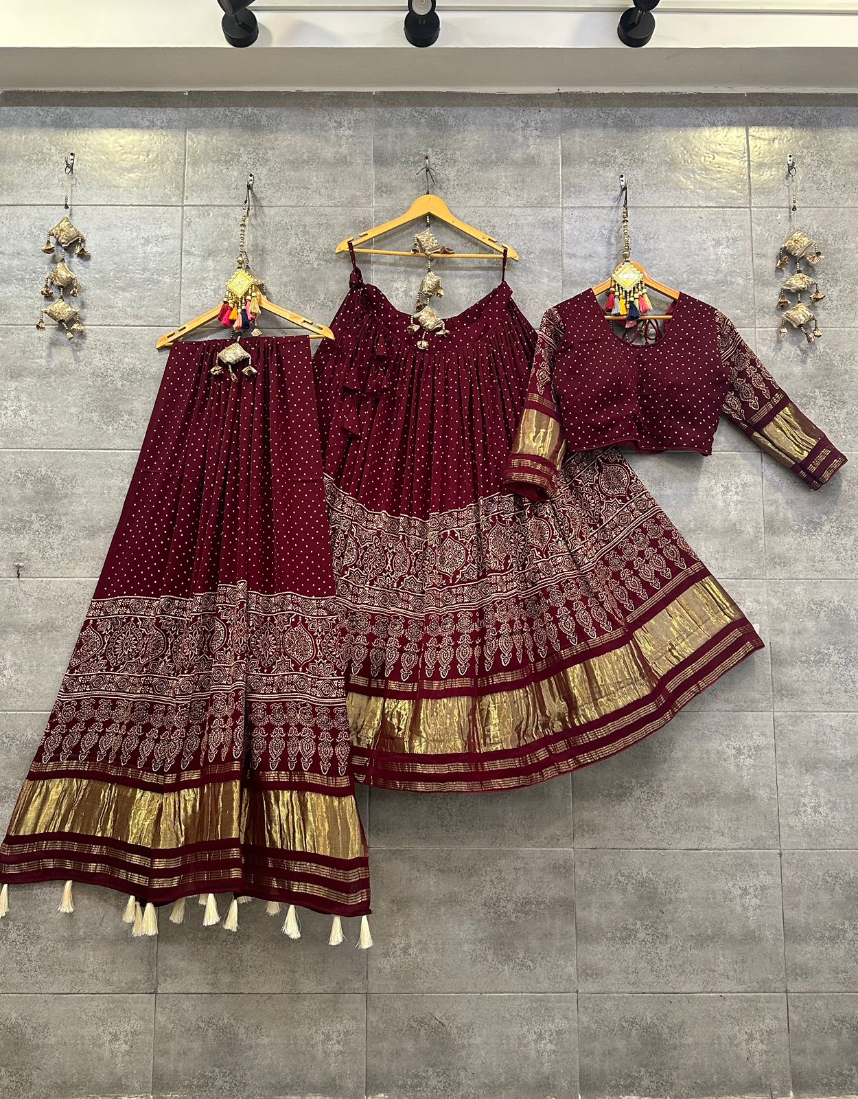 Gaji Silk Lehenga Choli