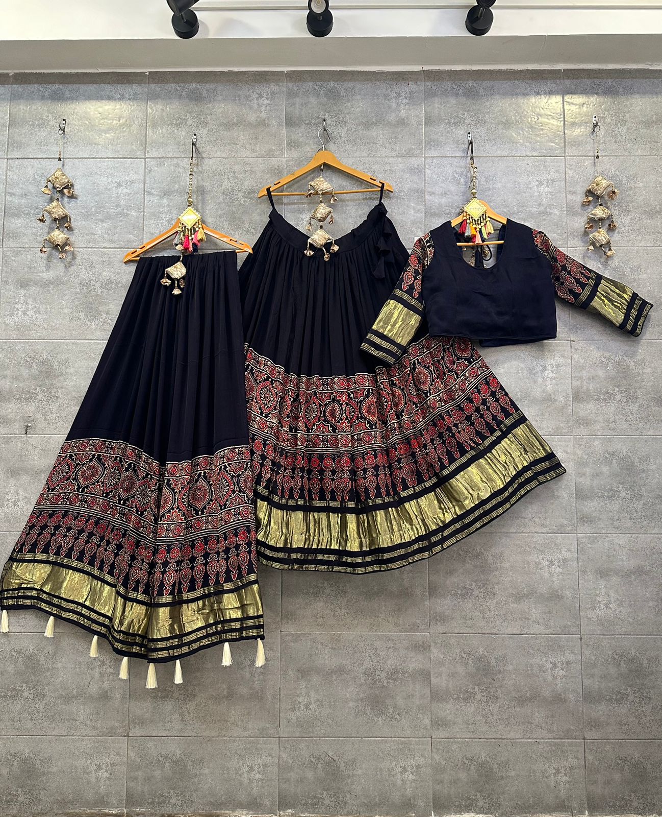 Gaji Silk Lehenga Choli