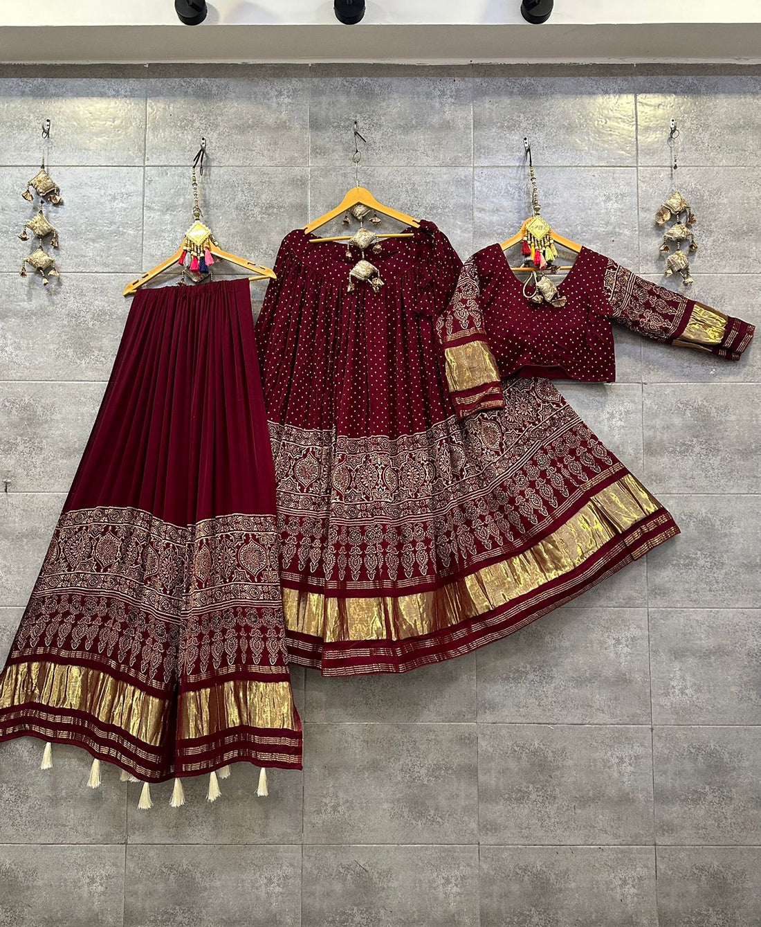 Gaji Silk Lehenga Choli