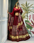 Gaji Silk Lehenga Choli