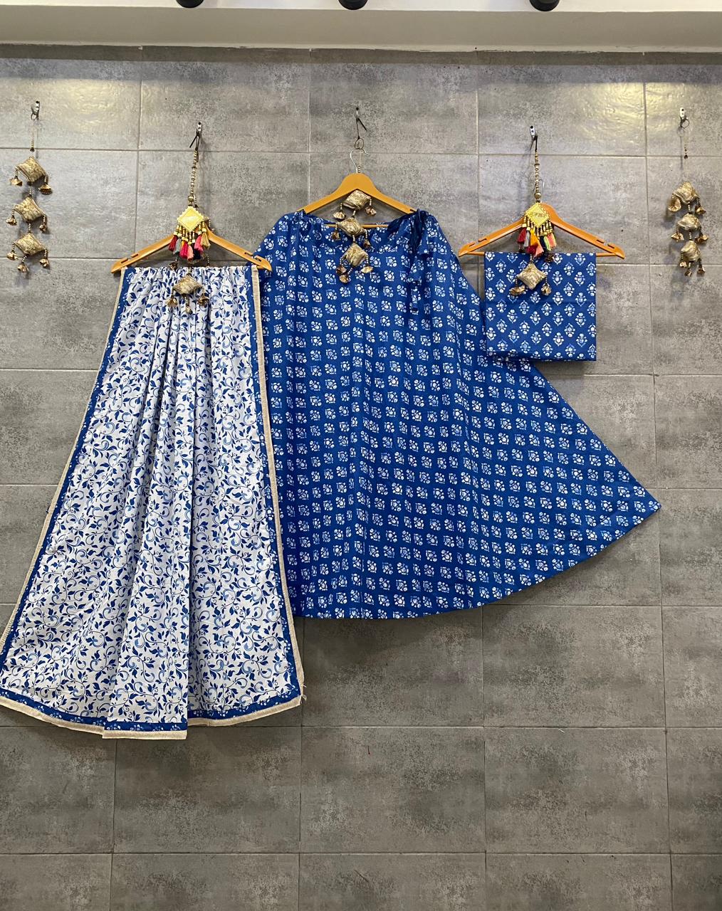 Cotton Lehenga Choli