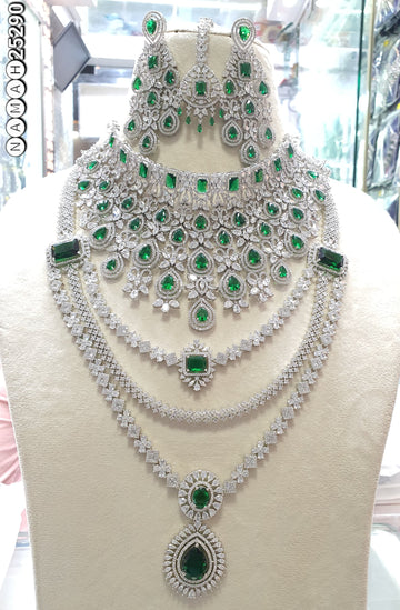 American Diamond Necklace Set