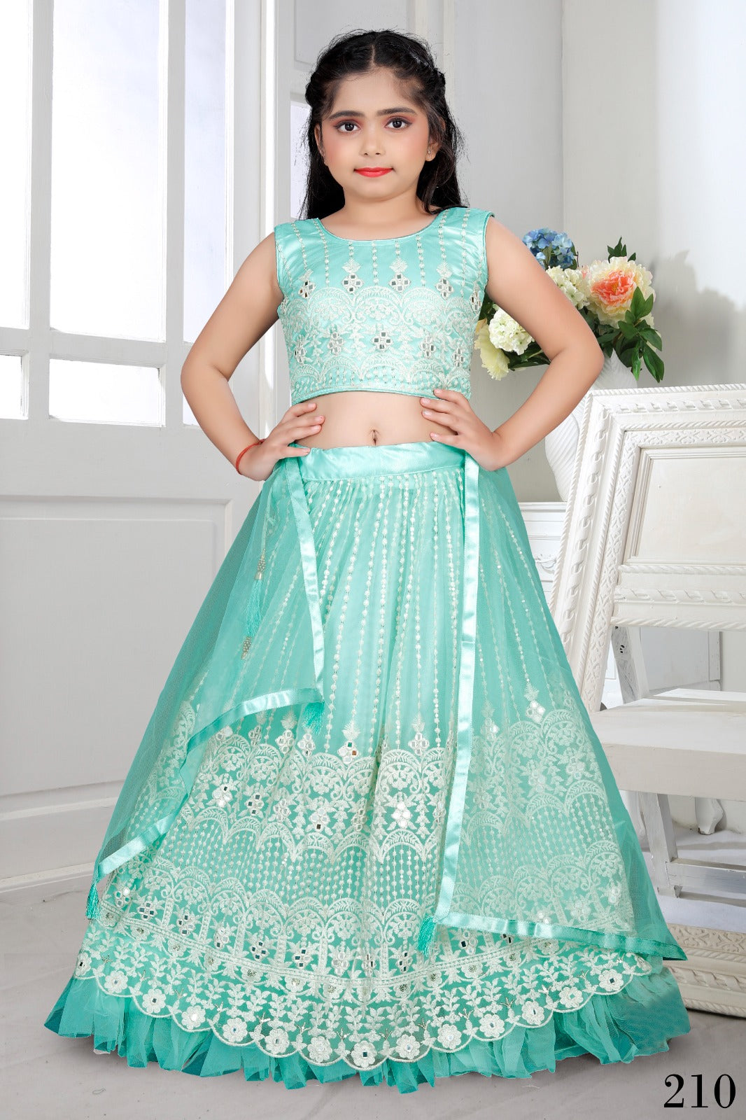 Kids Lehenga Choli Sharara Suit Outfits for Girls