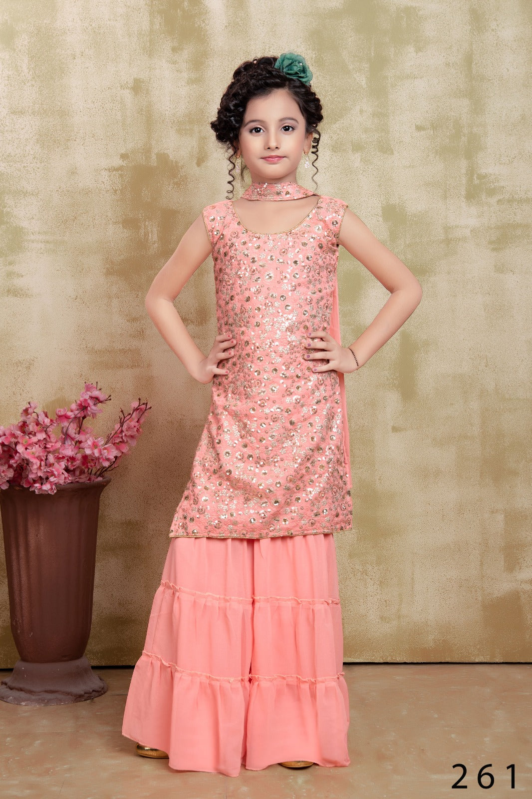 Kids Sharara Suit