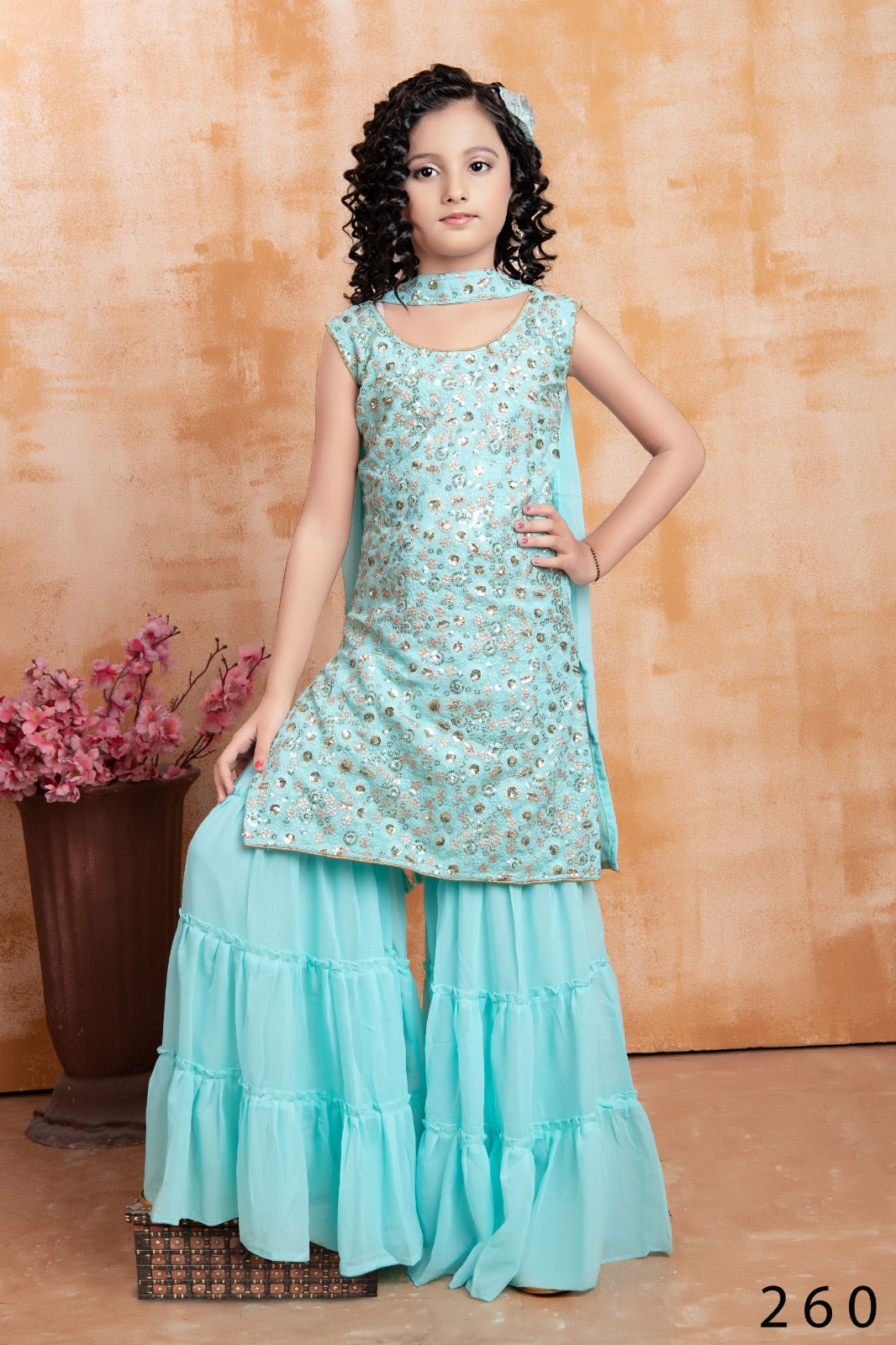 Kids Sharara Suit