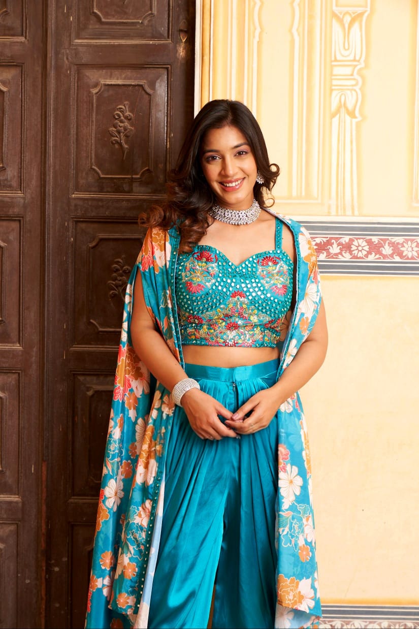 indo western party wear for ladies