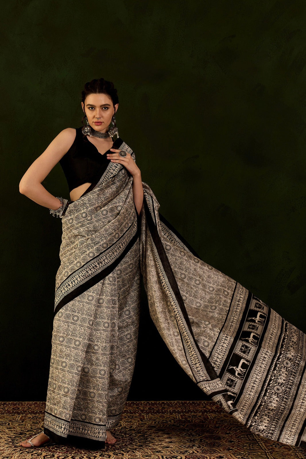 Bhagalpuri Cotton Saree