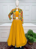 indo Western outfit Lehenga With Koti