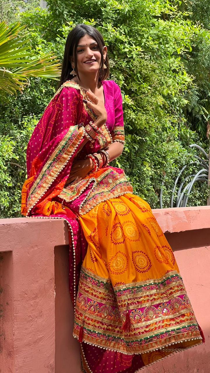 Bandhani Saree