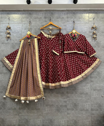 Cotton Lehenga Choli