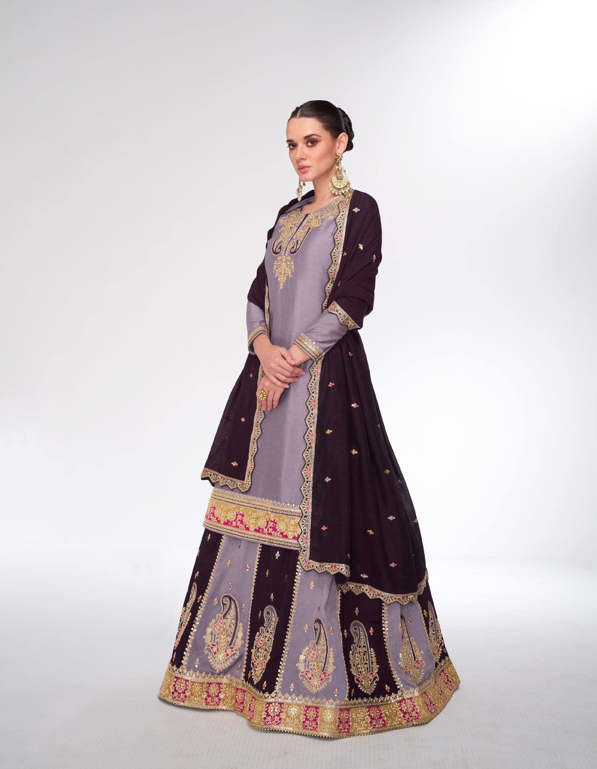 anarkali dress for wedding function