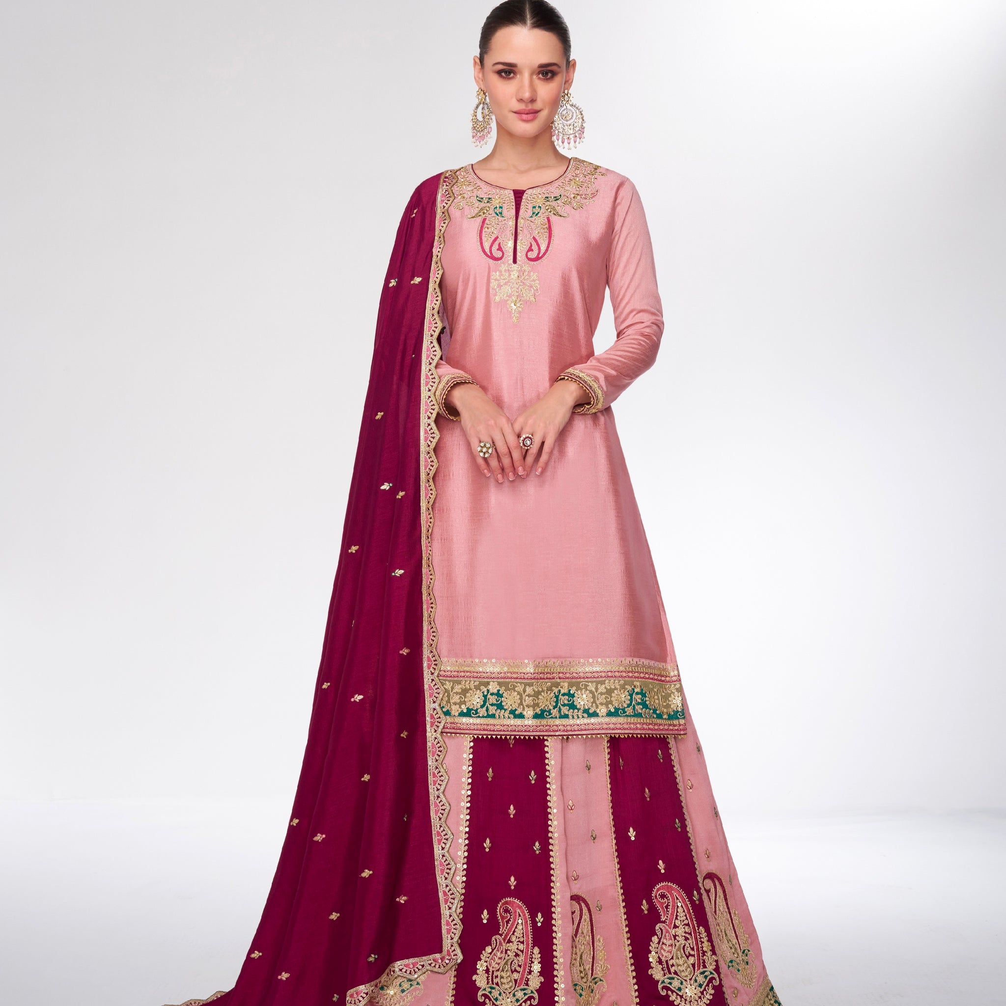 anarkali dress for wedding function