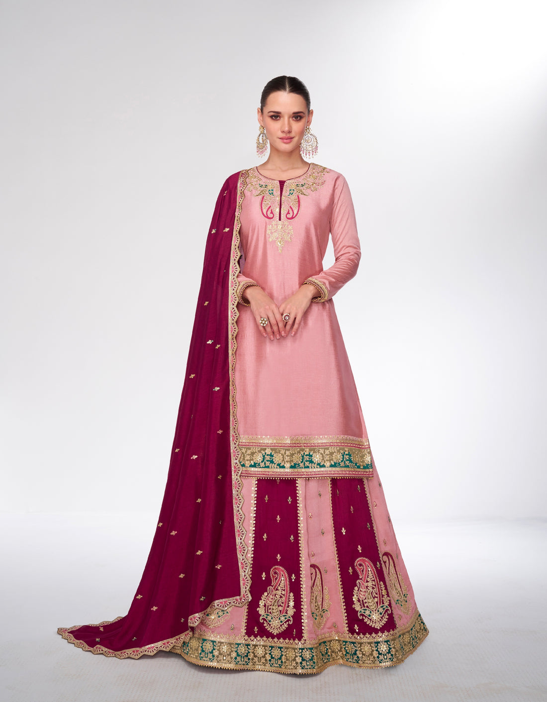 anarkali dress for wedding function