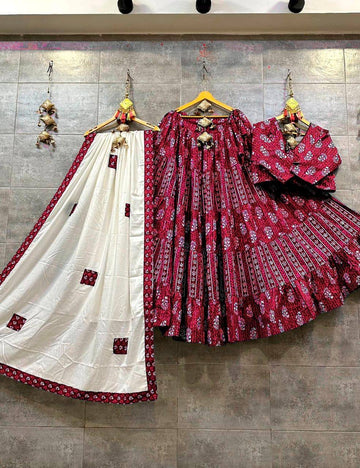 Cotton Lehenga Choli