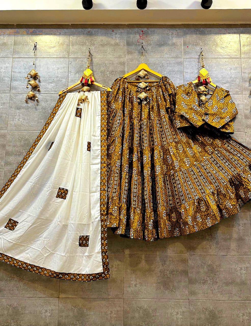 Cotton Lehenga Choli