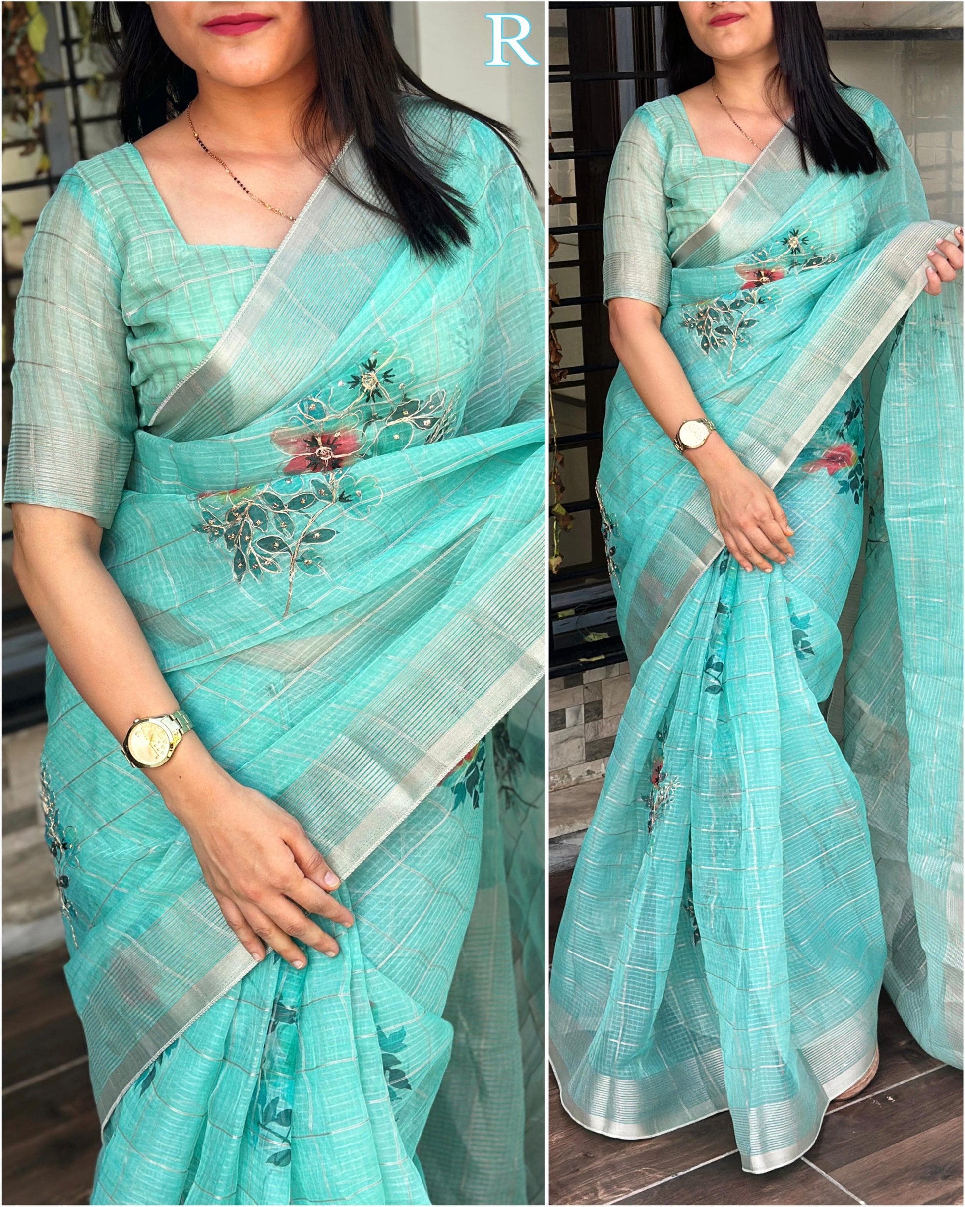 Organza Saree