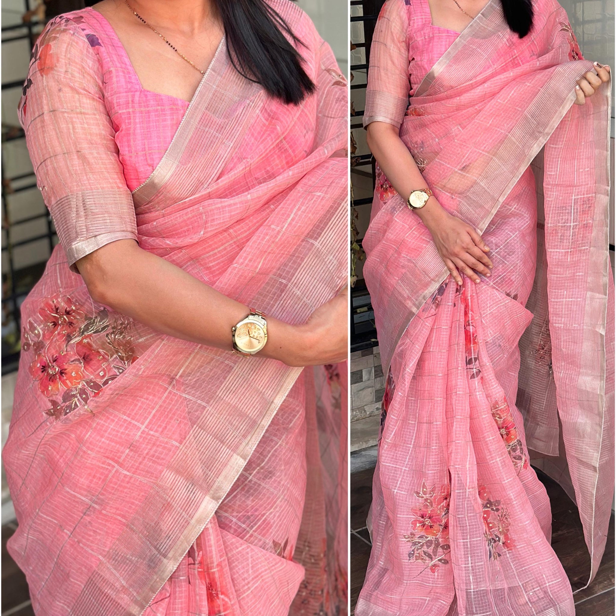 Organza Saree