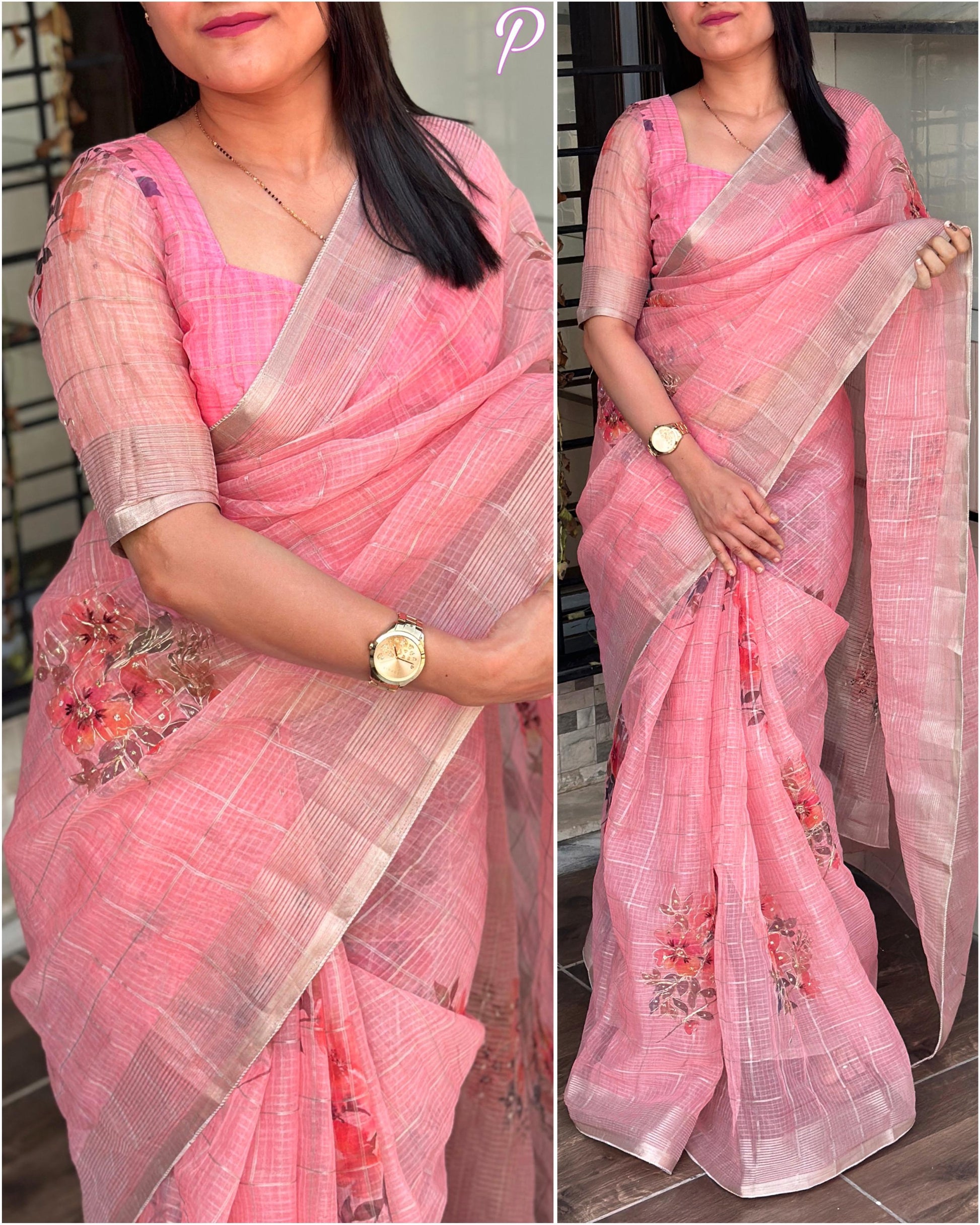 Organza Saree