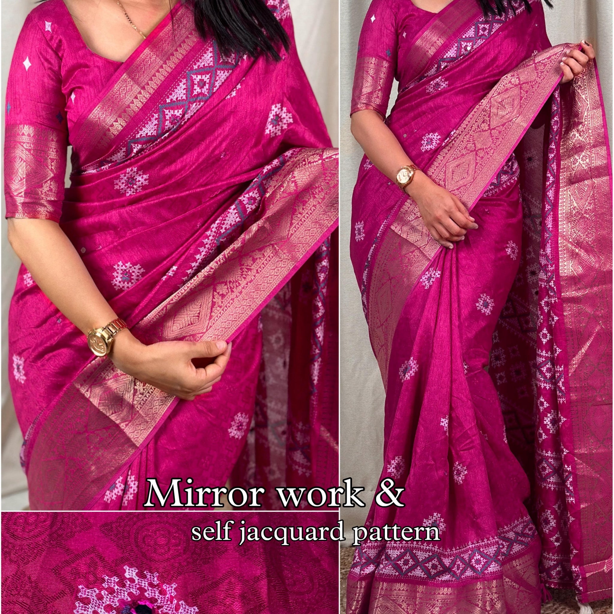 Cotton Silk Saree