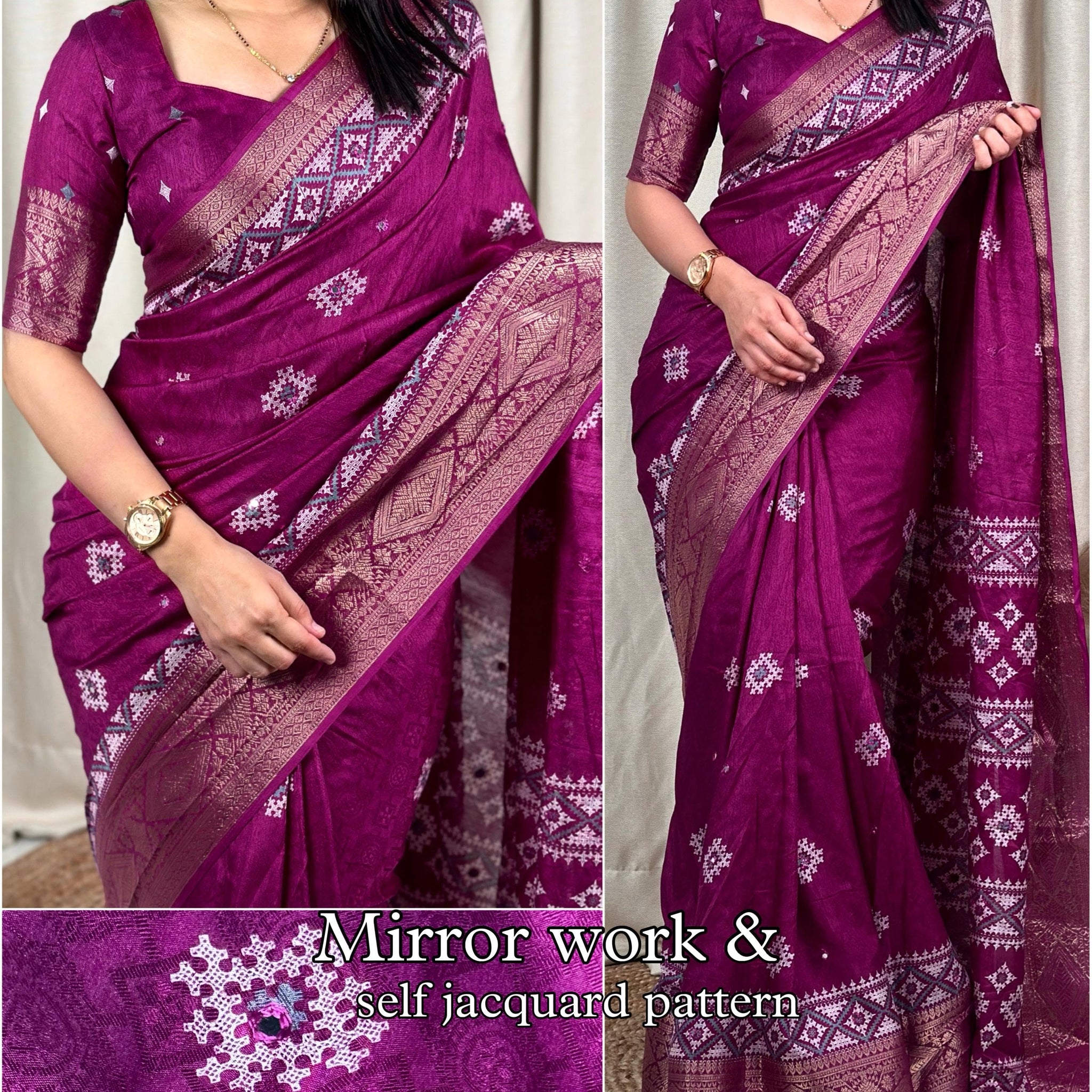 Cotton Silk Saree