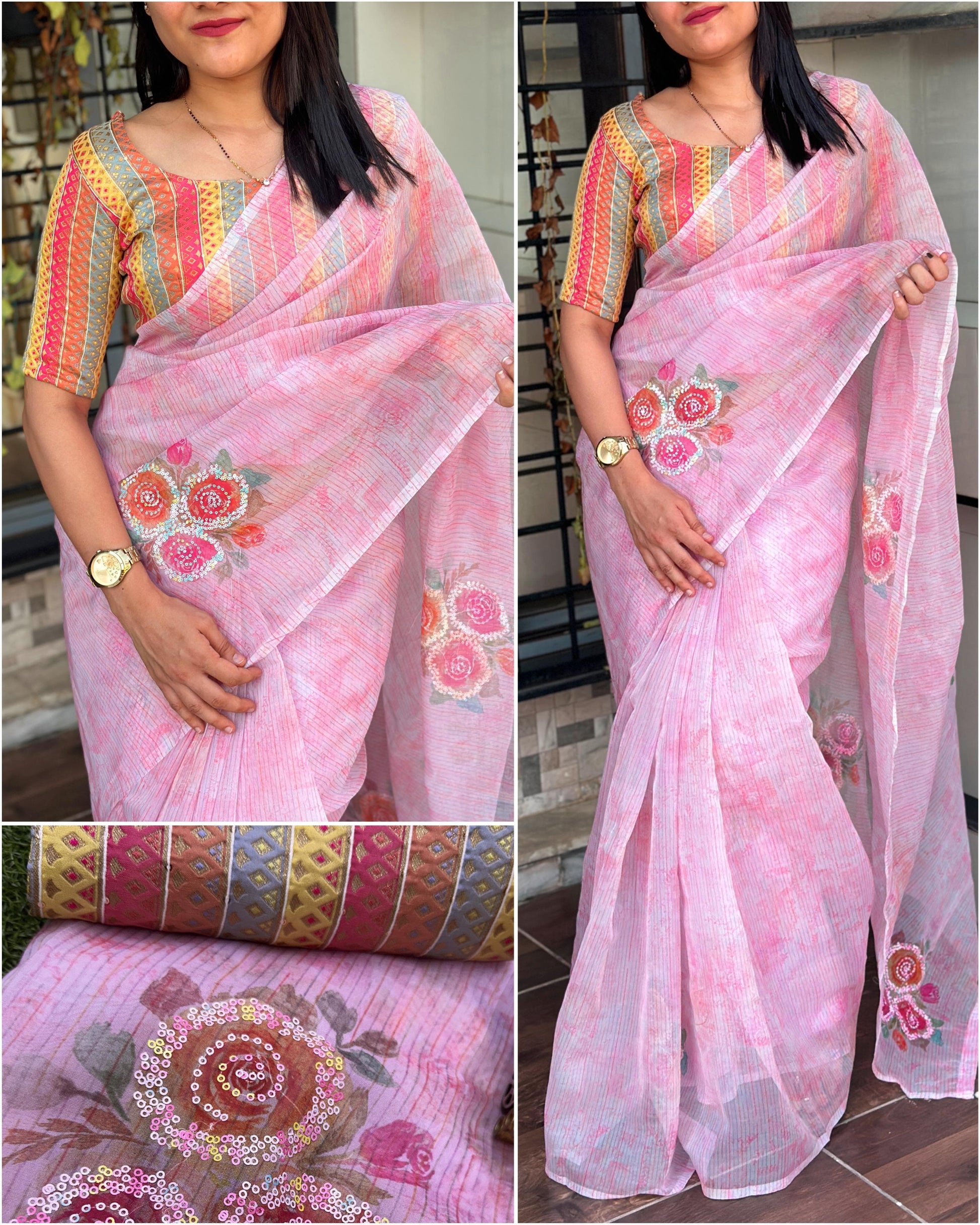 Organza Saree