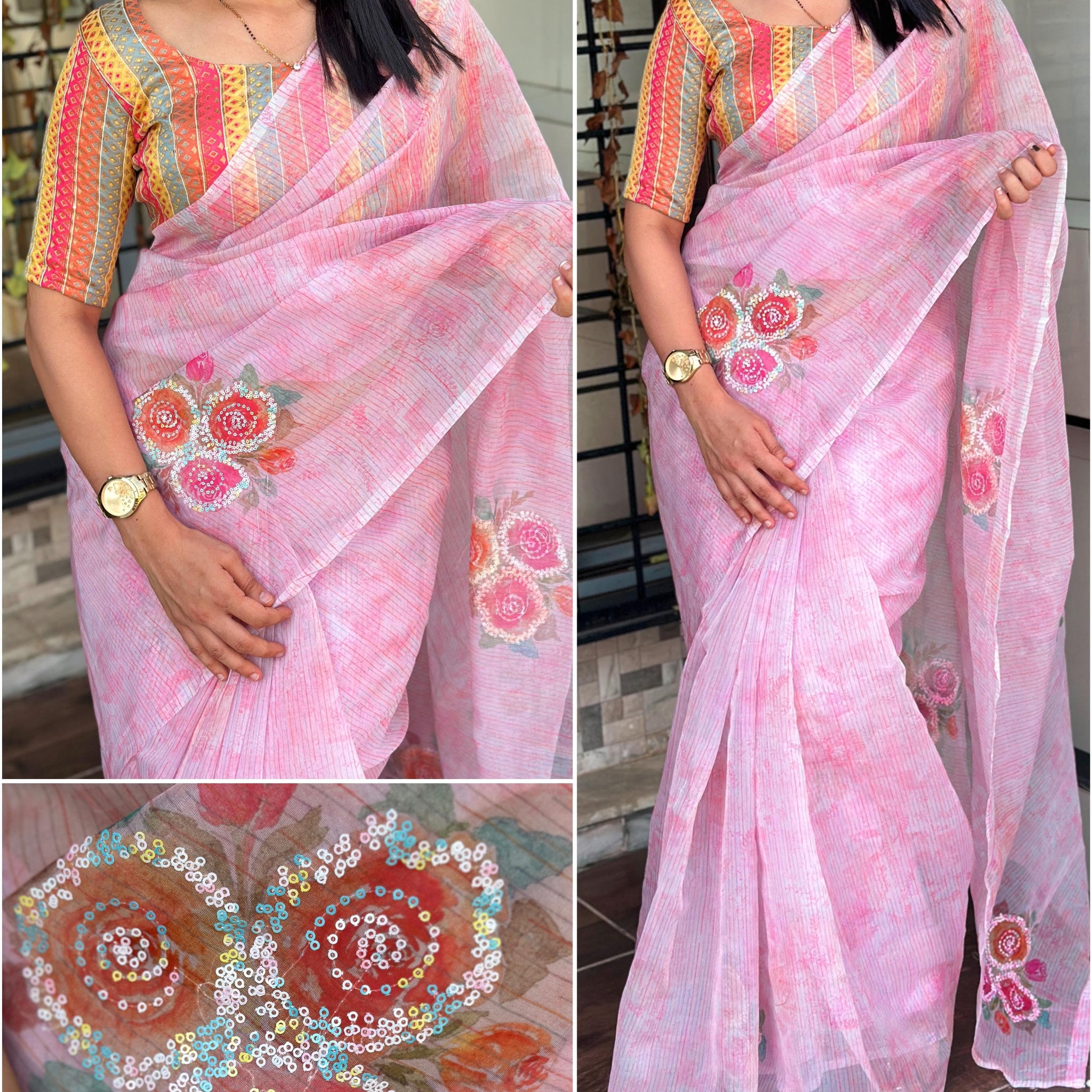 Organza Saree