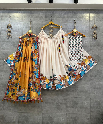 Cotton Lehenga Choli