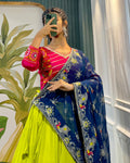 Satin Cotton Lehenga Choli