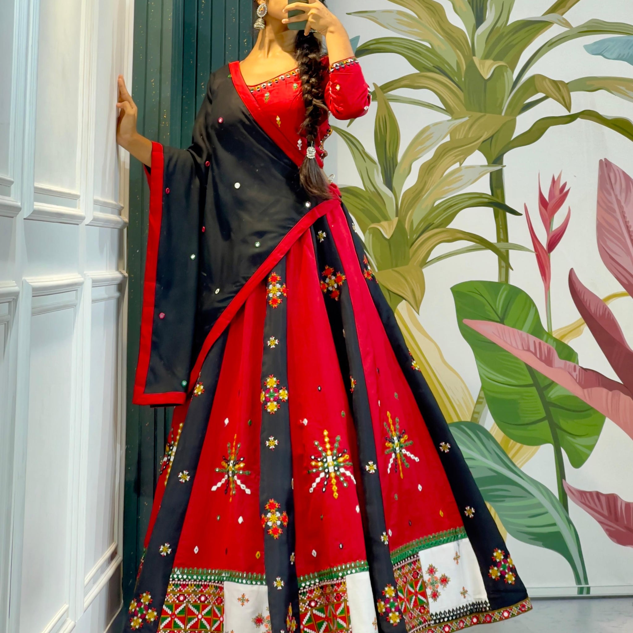 Navratri Cotton Lehenga Choli