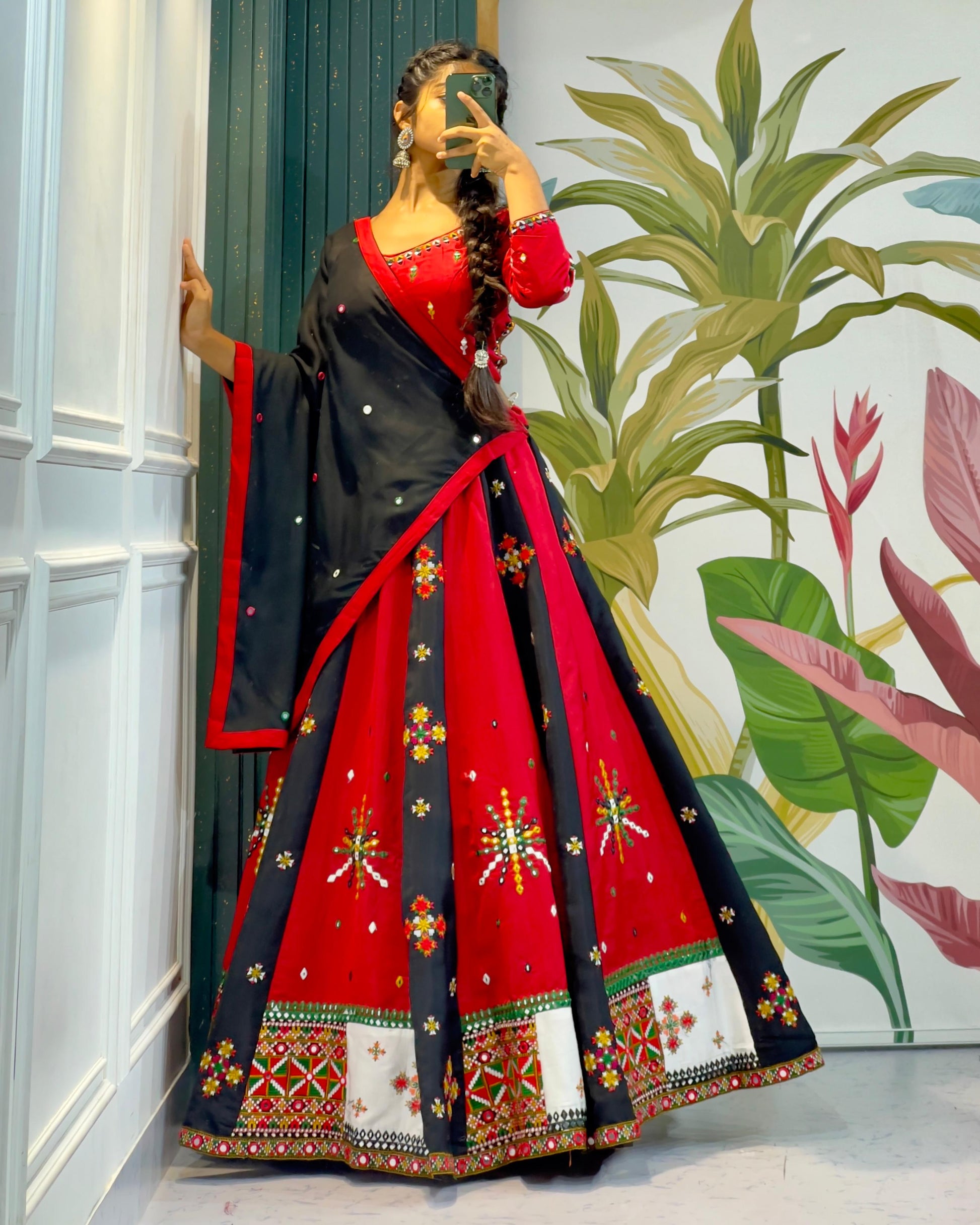 Navratri Cotton Lehenga Choli