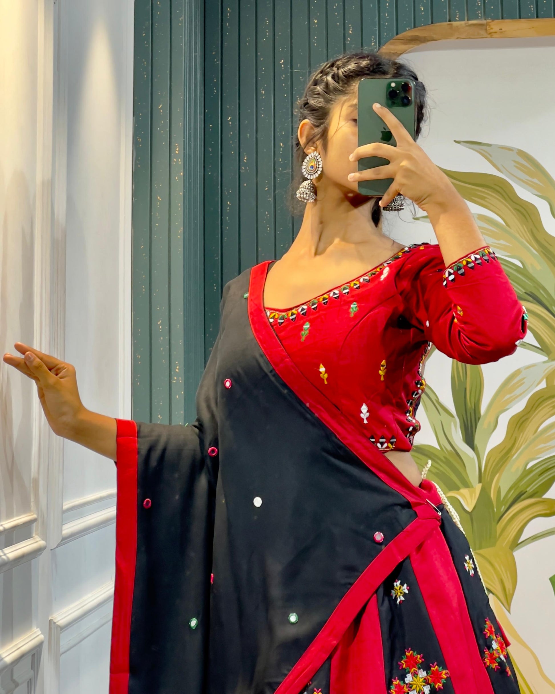 Navratri Cotton Lehenga Choli