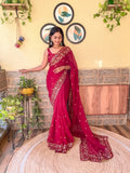 Georgette Sequence Saree