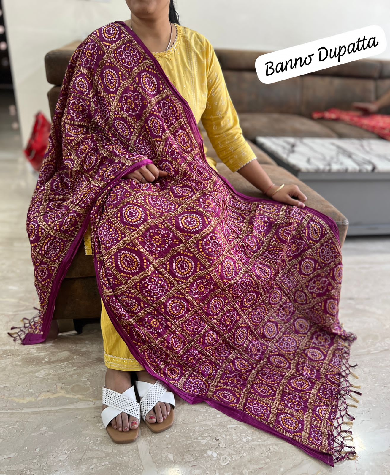 Bandhani Dupatta