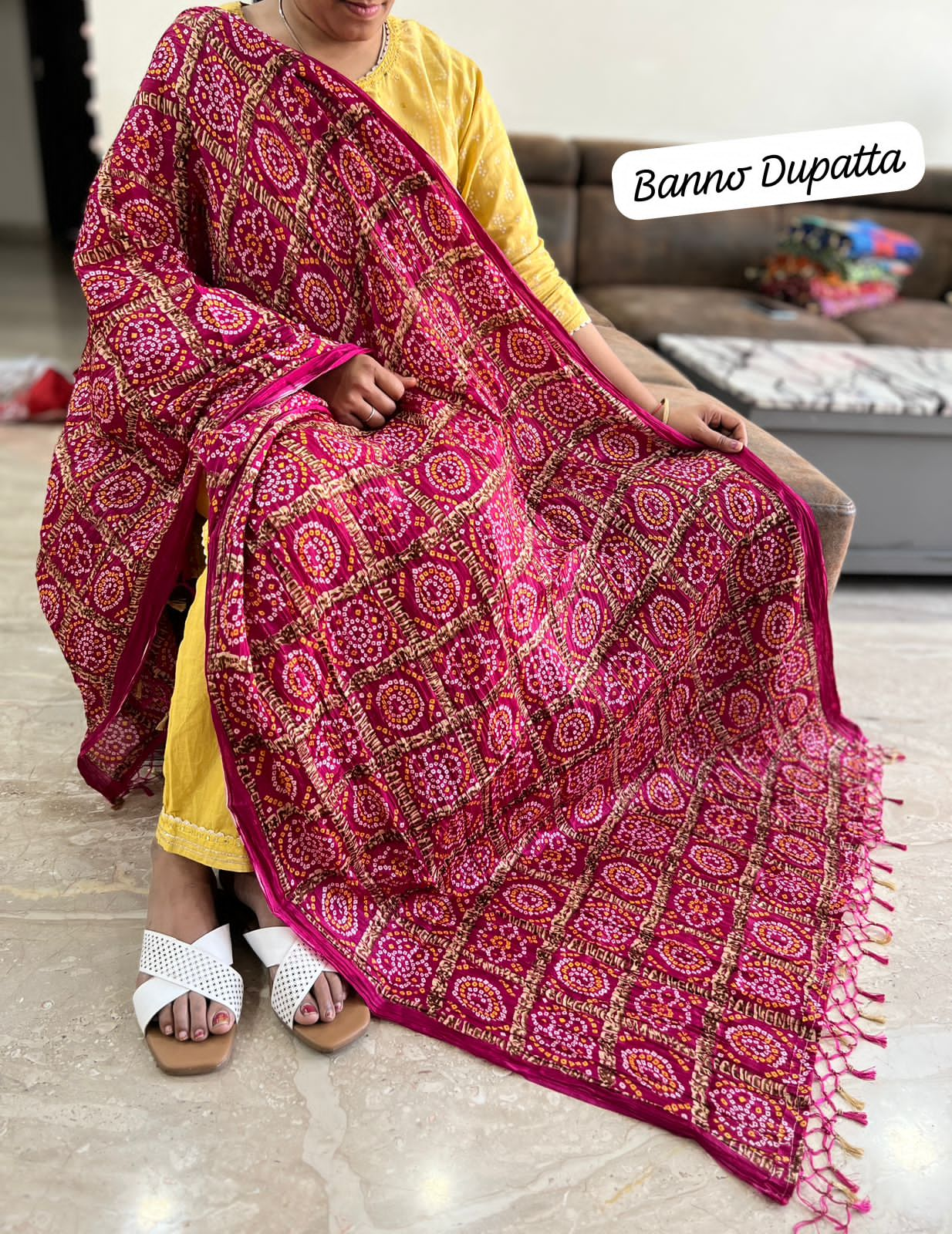 Bandhani Dupatta