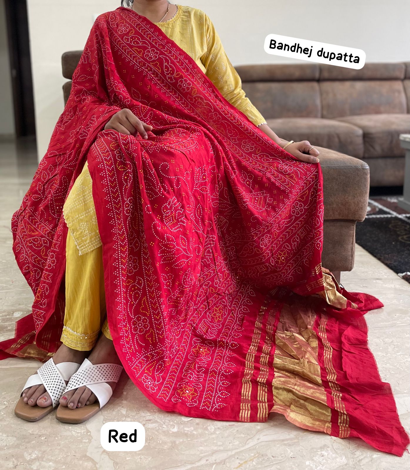 Bandhej Dupatta