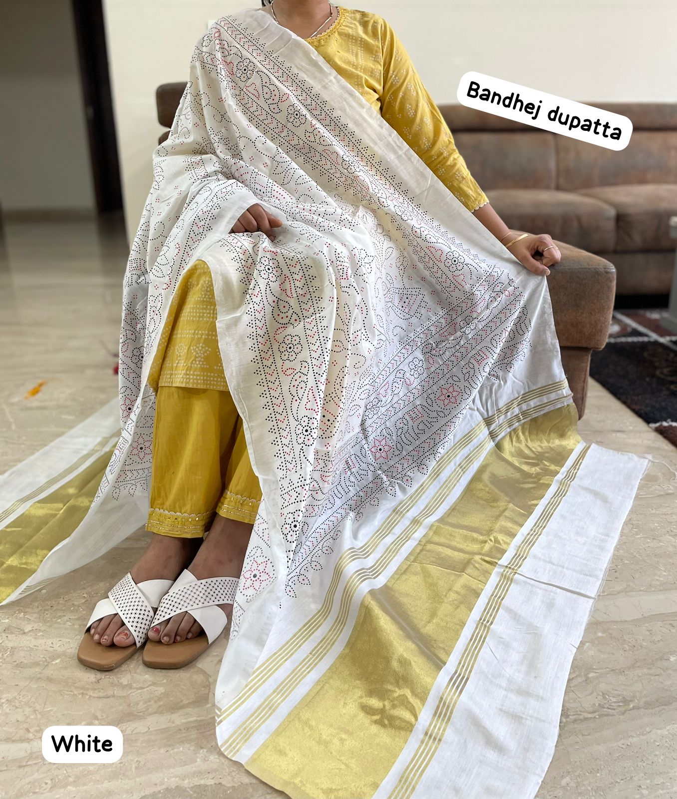 Bandhej Dupatta