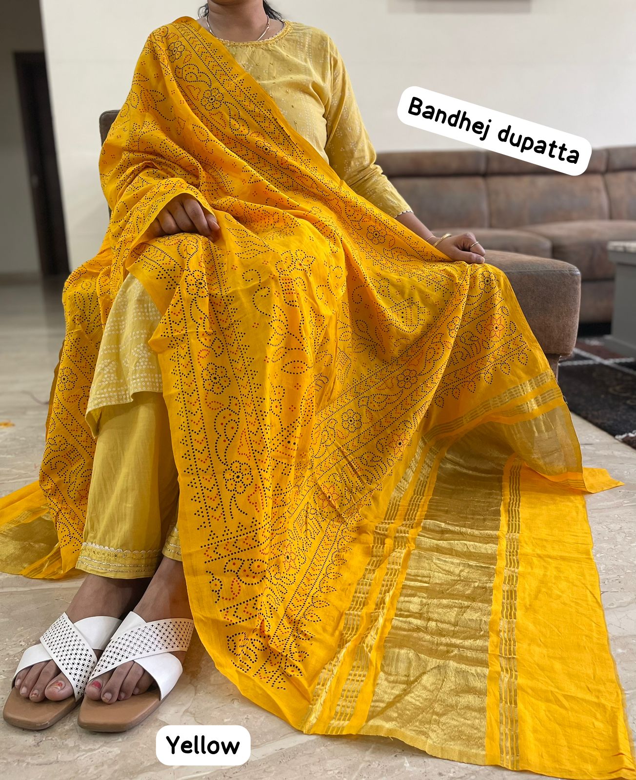 Bandhej Dupatta