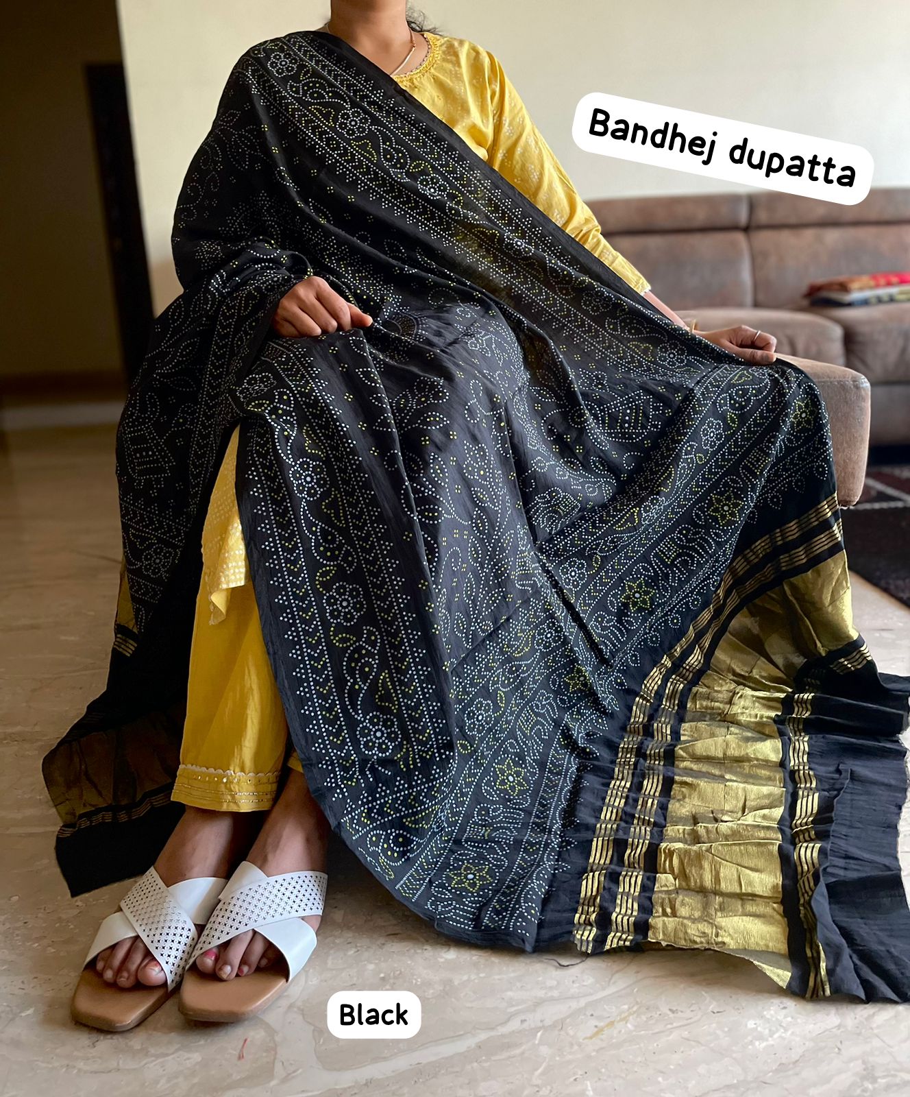 Bandhej Dupatta