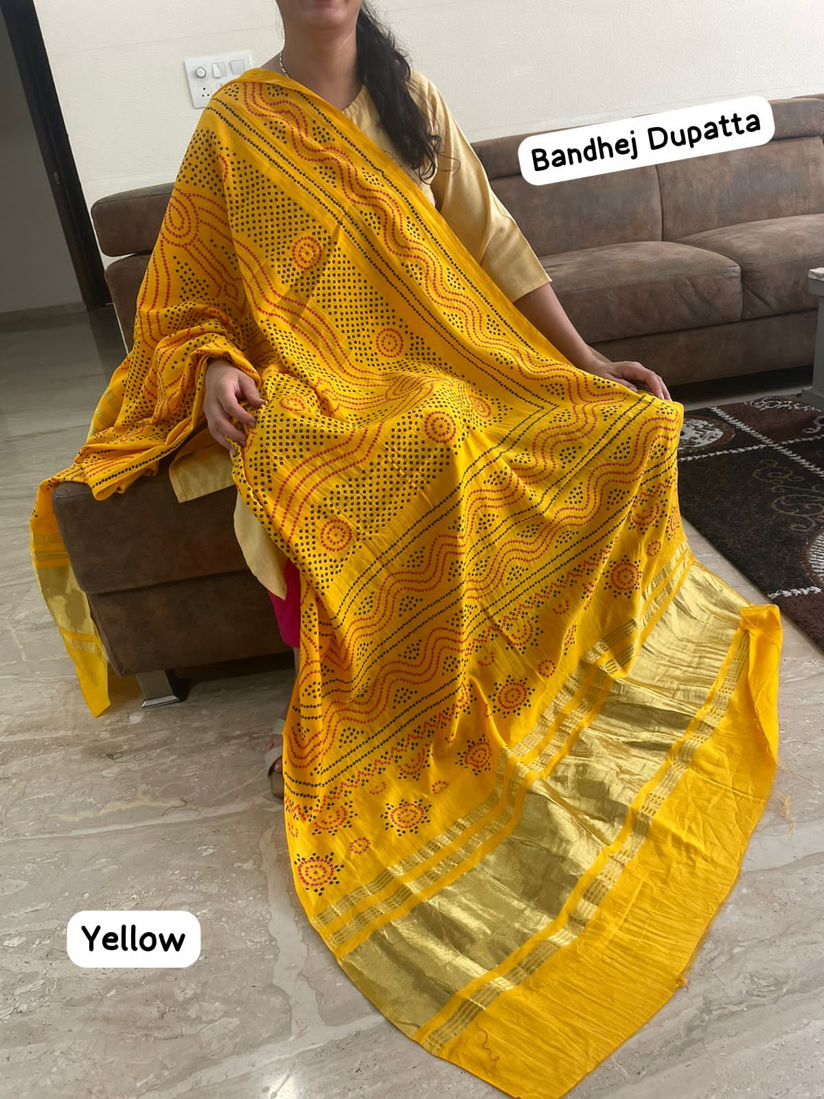 Bandhej Dupatta