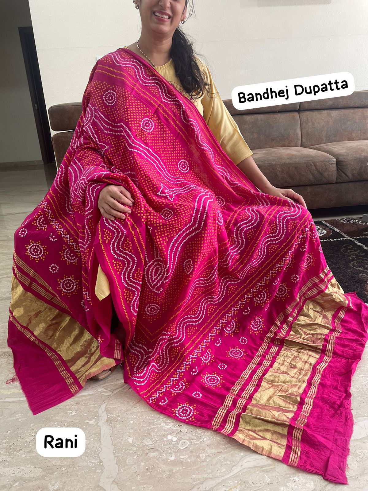 Bandhej Dupatta