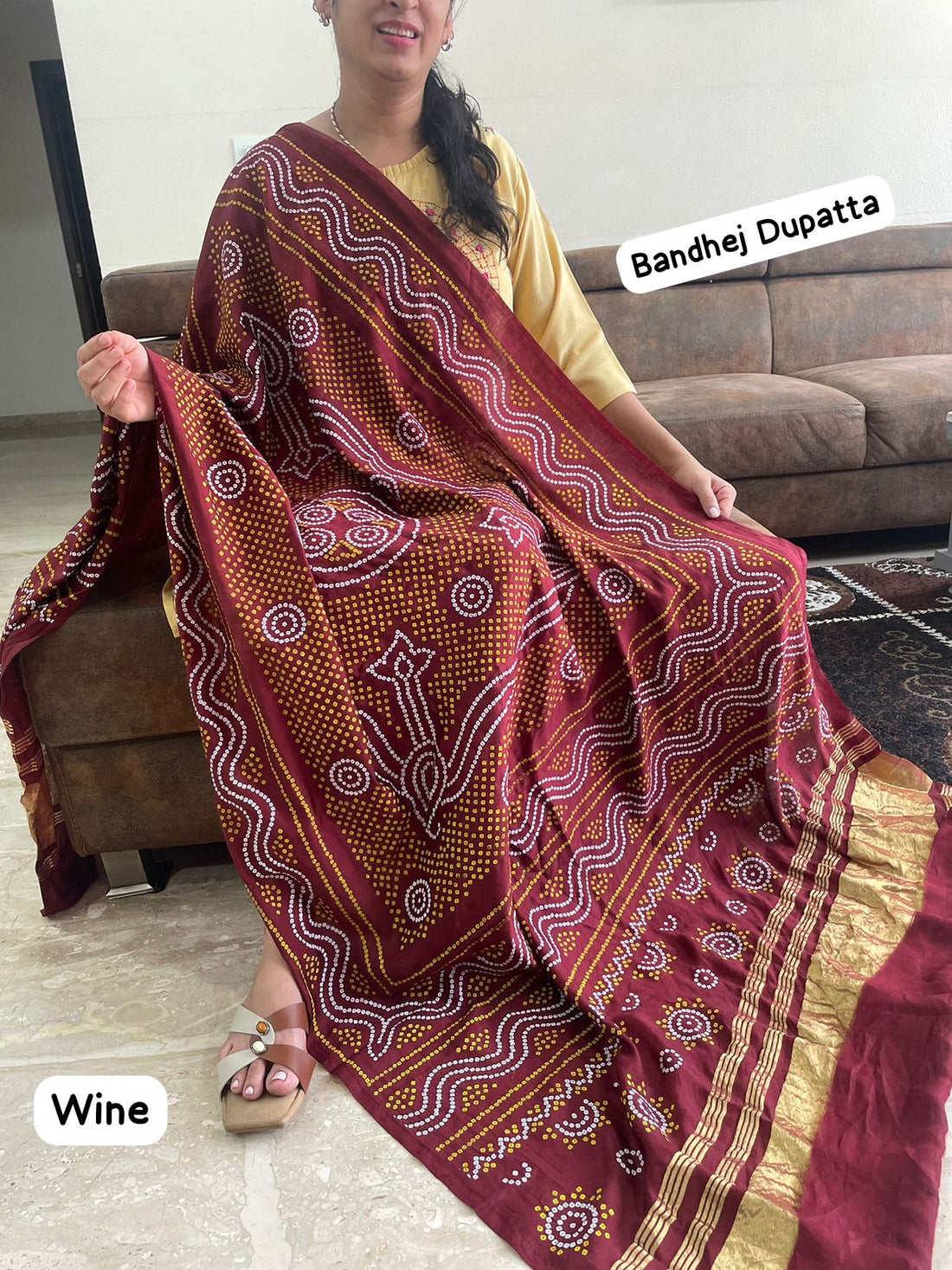 Bandhej Dupatta