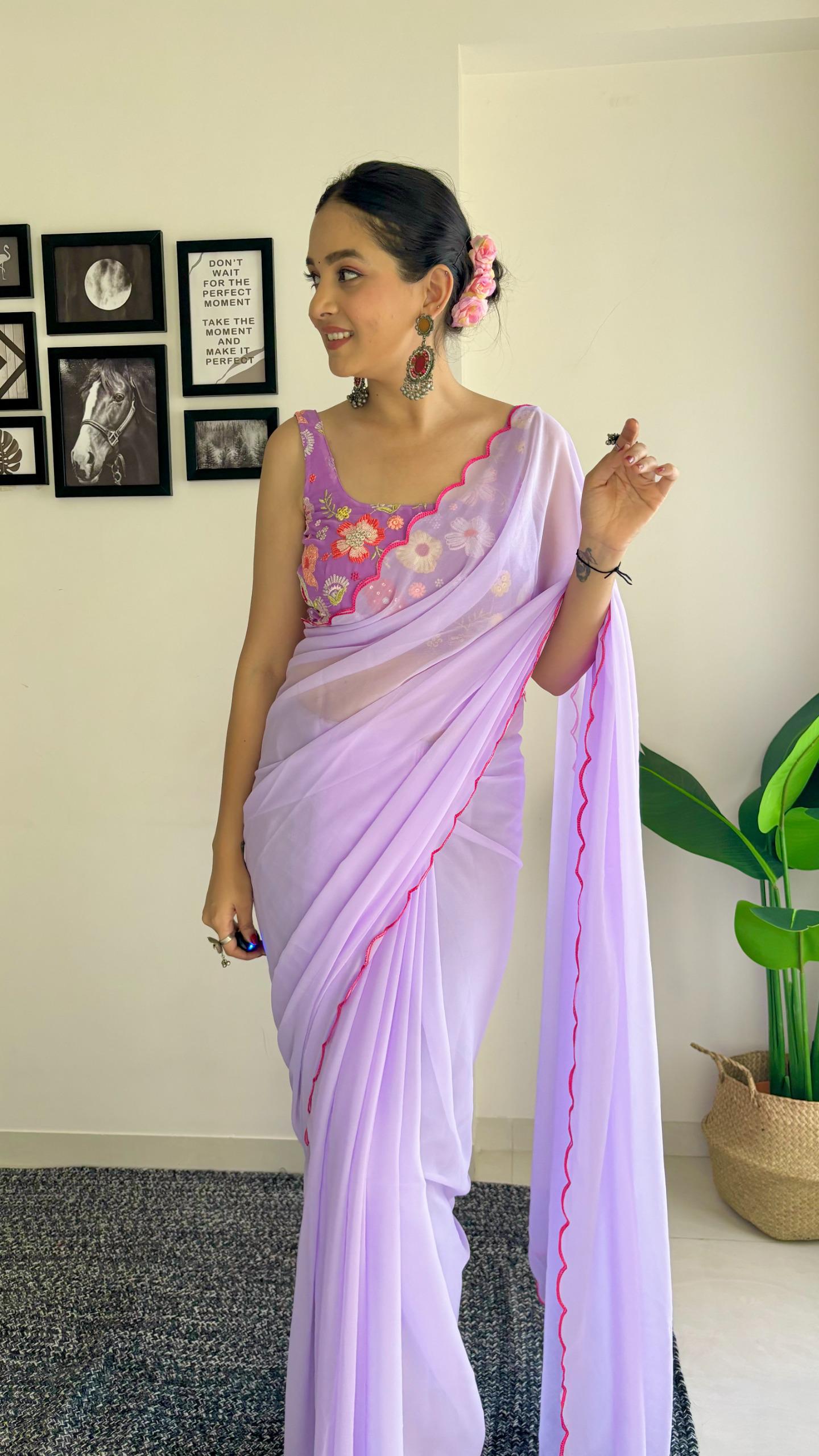 Georgette Saree