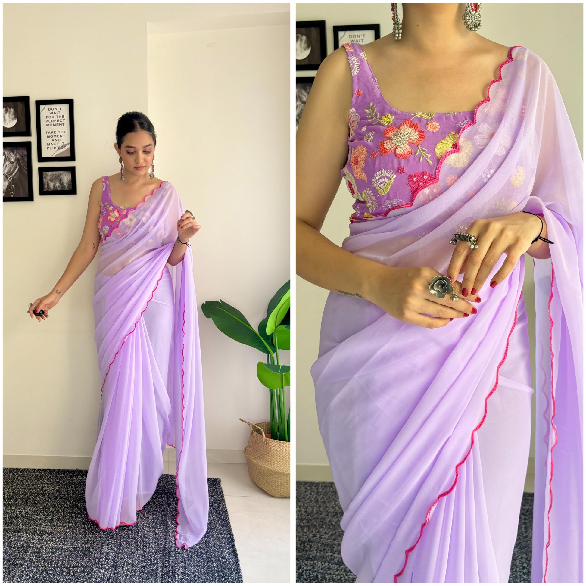 Georgette Saree