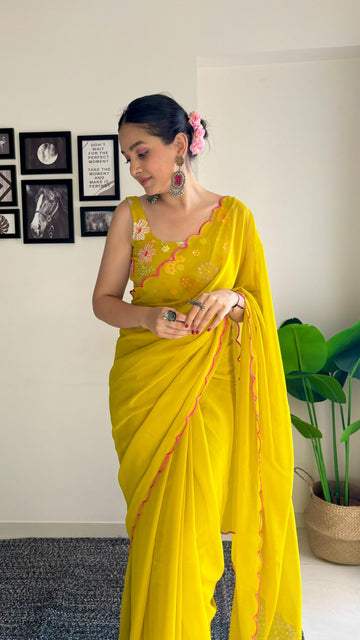 Georgette Saree