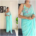 Georgette Sequence Saree