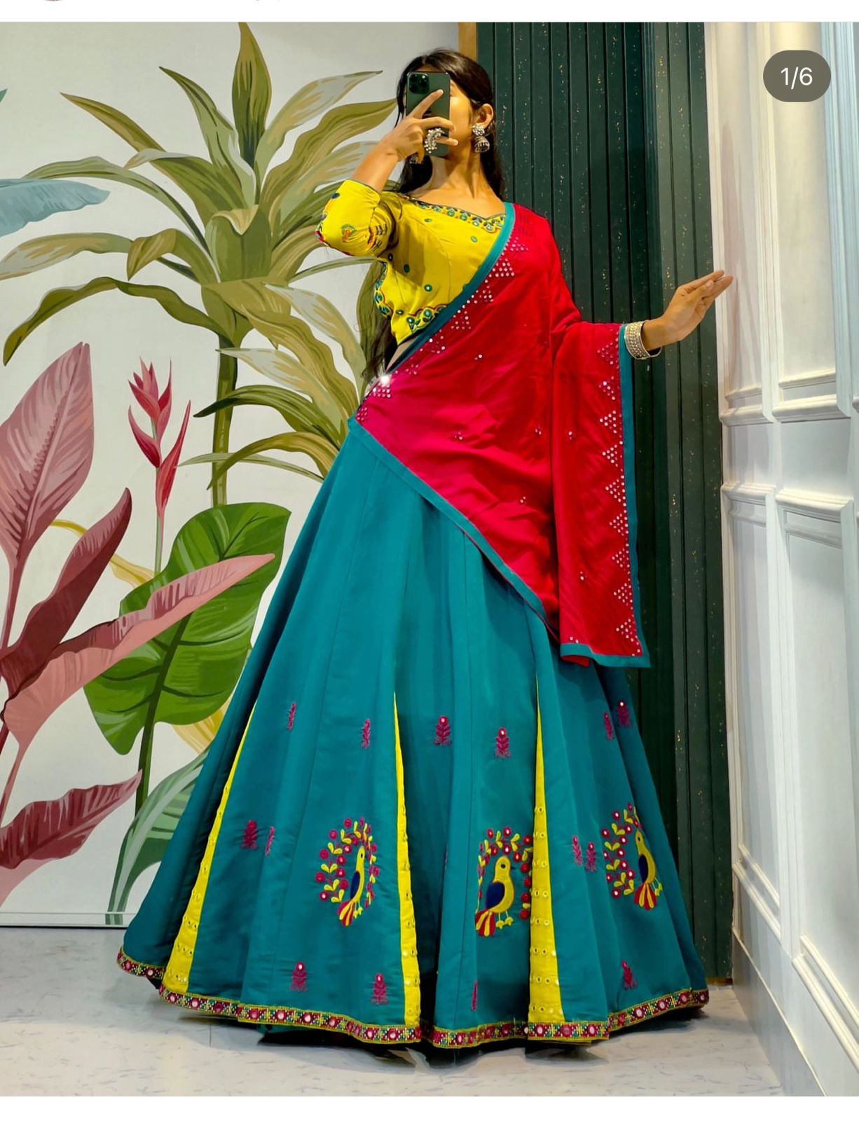 Navratri Cotton Lehenga Choli